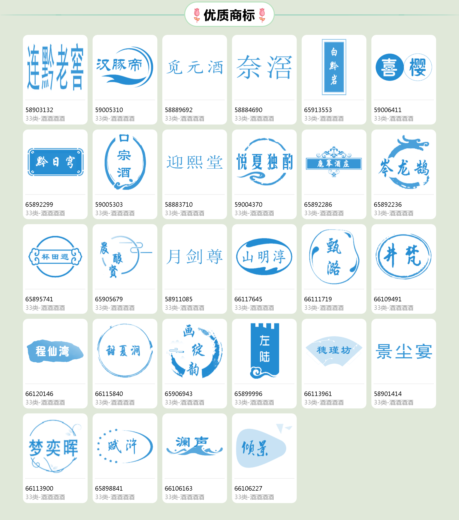 白酒商標(biāo)轉(zhuǎn)讓
